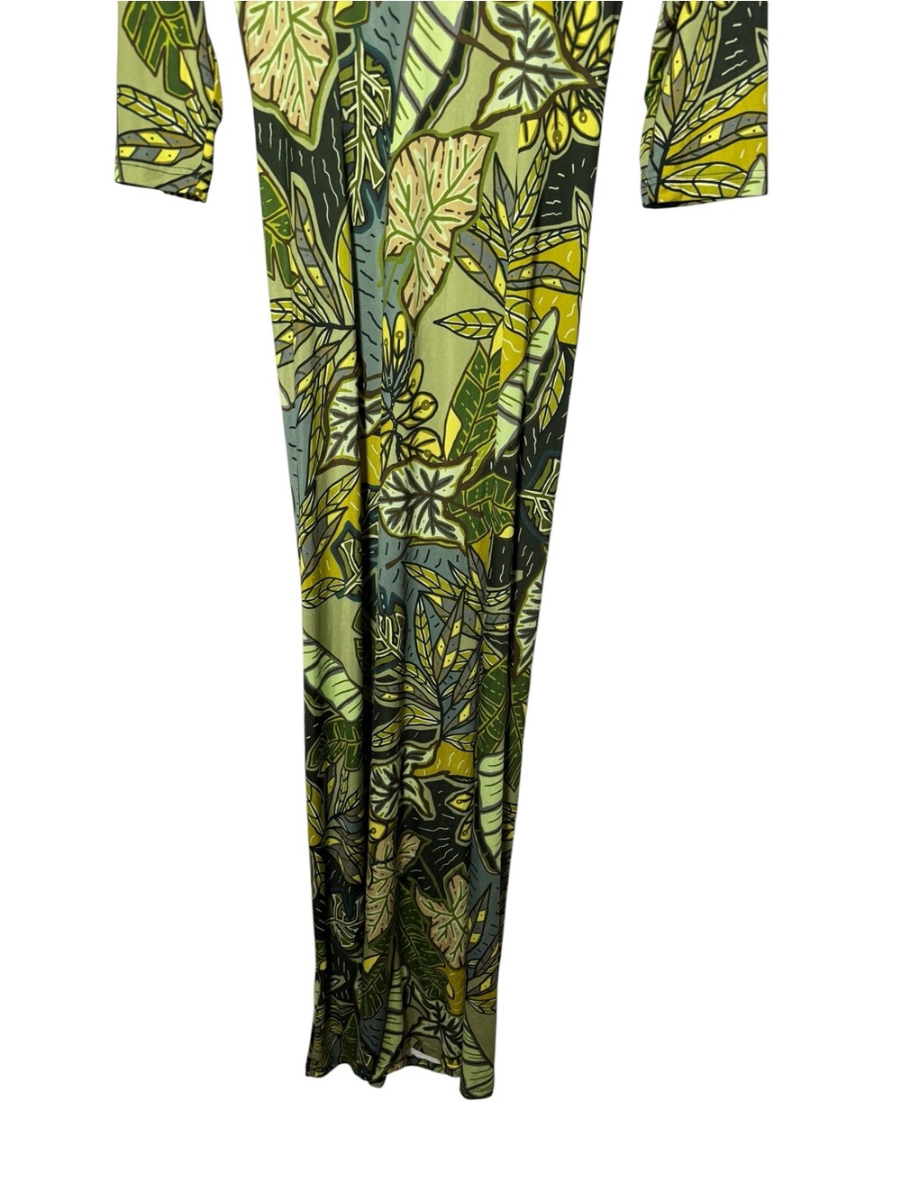 Ilse Jacobsen Tropical Print Twist Front
Dress In Clover Size Large - Picture 8 of 10
